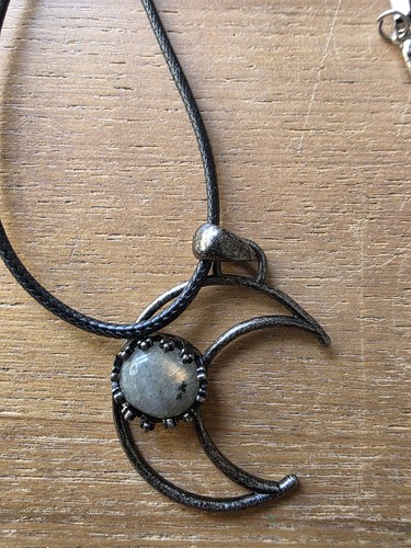 Moon pendent necklace a - moon,