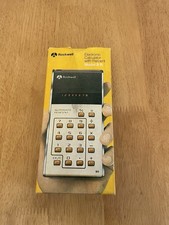 Vintage Rockwell Model 8R Calculator with percent good condition
