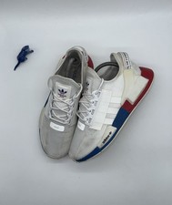 Adidas NMD R1 V2 White x Lush Red x Blue UK Size 7.5 FX4148