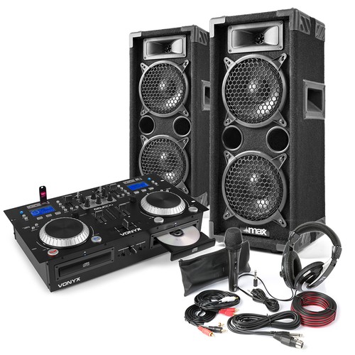 Home setup double pa - dj,