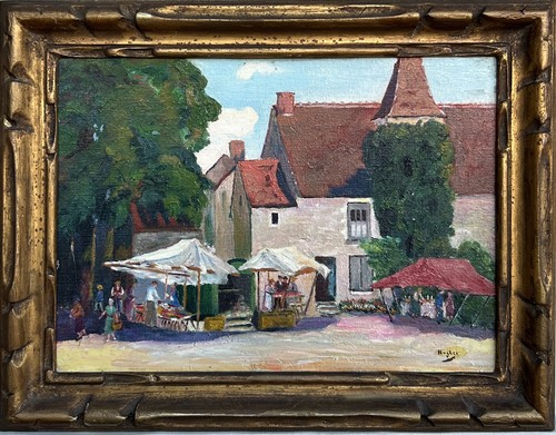 Original antique oil painting - original,