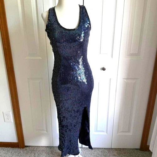 Vintage 90s blue iridescent