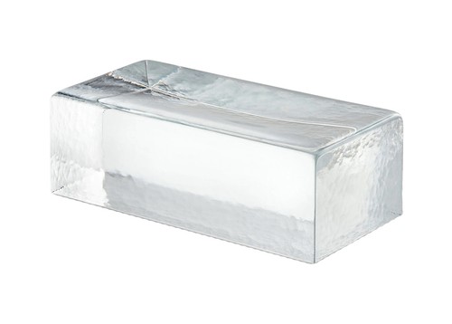 Glass brick manufactured - brick,