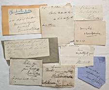 Signatures letter - 9, on