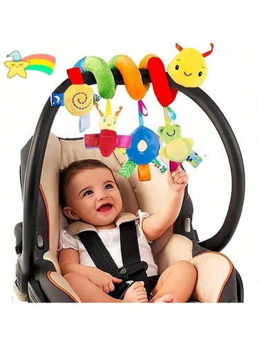 Spiral stroller toy - spiral, 0-6