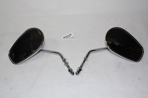 Harley chrome short mirrors - , +
