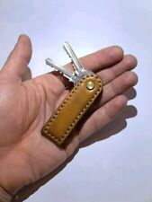Handmade leather key holder Pocket sized key organizer Swiss Army style Keychain