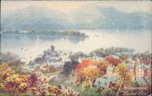 Windermere from biskey how - windermere,