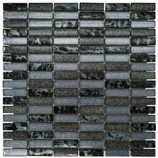 Mosaic Tiles Sheet Grey and
