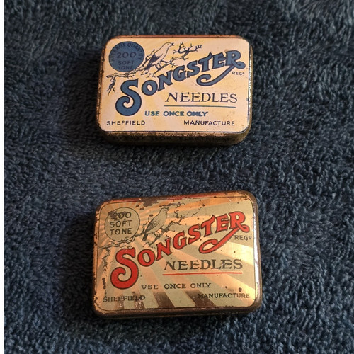 Songster gramophone needle - 2x,