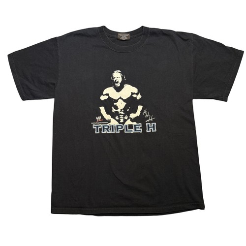 Vintage wwe triple shirt - vintage,