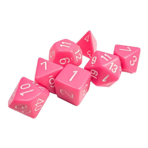 Chessex opaque polyhedral 7 - opaque,
