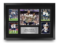 Harry Kane & Son Heung-min Tottenham Hotspurs Spurs Signed for Football Fans