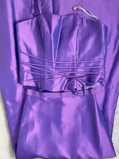 Eclipse by Linzi Jay Purple Tones Prom Bridesmaid Skirt & Top Size 12 NEW
