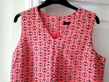 Ladies Shift Dress Linen Size