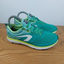Decathlon Kalenji Shoes Trainers Eliorun Yellow Green Shoes Sneakers Size UK 5
