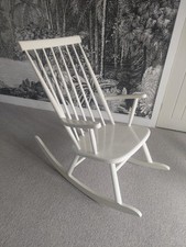 Wooden rocking chair painted - wooden,
