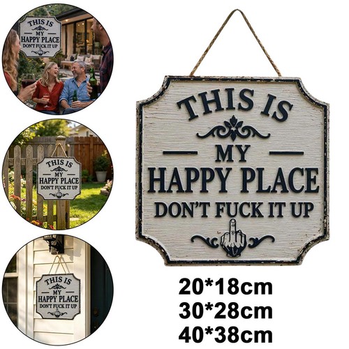 Vintage tin sign - is, my