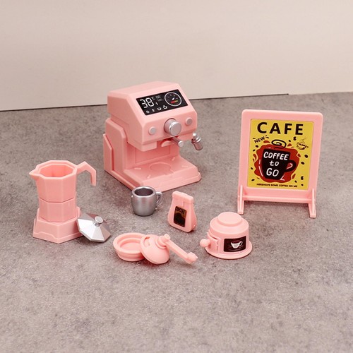 Miniature coffee maker pink - coffee,