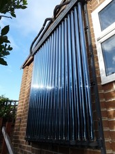 Solar Heating, 80 Collectors, 300 Litre Tank, Pumps, Controller, Pipes, complete