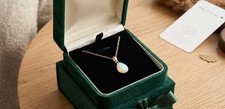 Opal Teardrop Necklacerhyuj