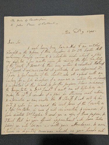 1798 letter napoleonic - 1798,