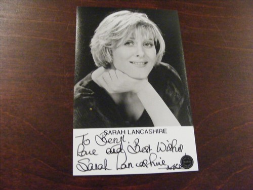 Sarah lancashire genuine - lancashire,