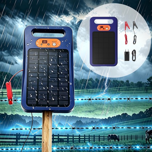 Electric solar fence energiser - electric,