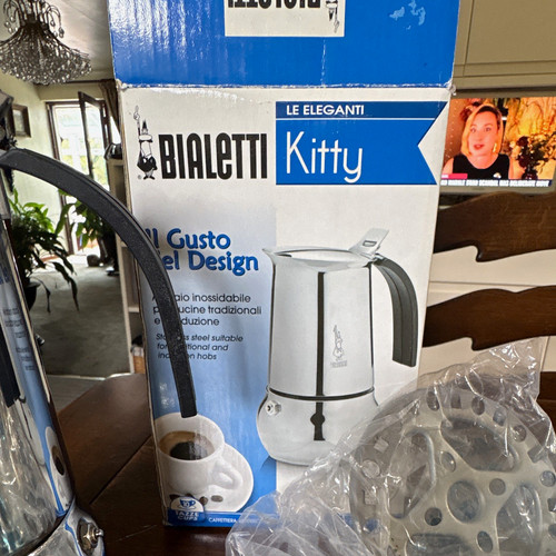 Bialetti kitty stainless steel - bialetti,