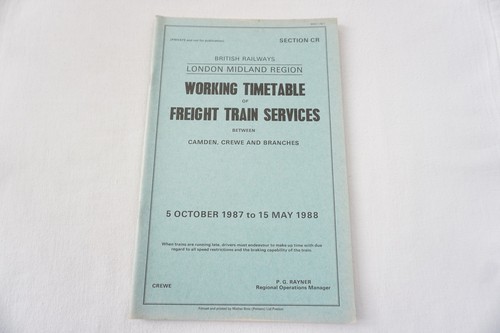 Oct 1987 london midland - 1987,