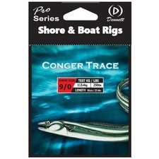 Dennett Conger Trace Rig Fishing Mono Pre Tied Eel Sea Angling Hook Wire Leader