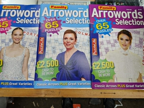 Family arrowwords - 3, x