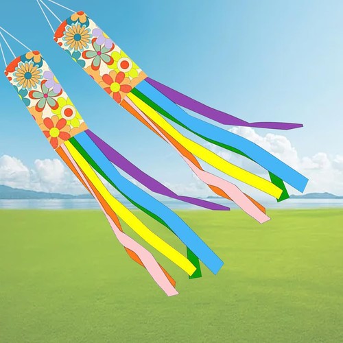 Pieces flower windsock wind - flower, windsock,