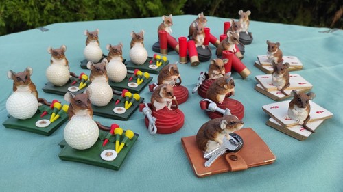 Set mouse statuettes - set, 21