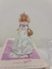 Vintage Barbie HALLMARK 1995 Easter Collection Keepsake Tree Hanger Ornament 