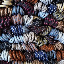 Fabmania®  Laces - 3mm Round Boot Laces - Ideal for Salomon, North Face Hedgehog