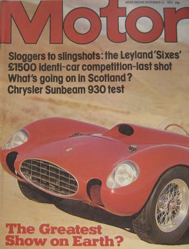 Motor magazine november - motor,