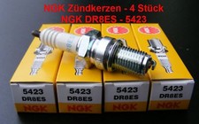 4 Pieces NGK Spark Plugs DR8ES