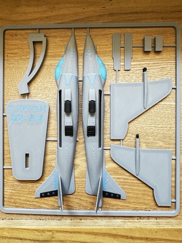 Harrier jump jet - jet, kitcard