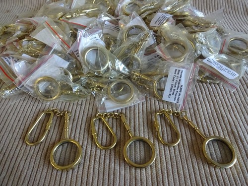 Solid brass magnifying glass - magnifying,