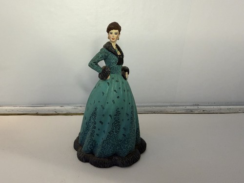 Vintage 1990 resin lady - 1990,