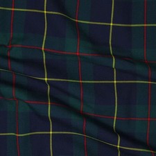 Check Tartan Fabric Green