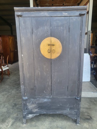 Large chinese wardrobe linen - chinese,