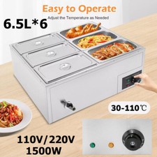6-Pan Stainless Steel Electric