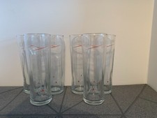 Carling Half Pint Glasses 10oz x 6 brand NEW/ UNUSED