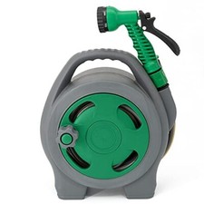 Garden hose reel watering gun - garden,