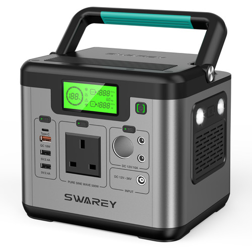 518wh solar portable power - 518wh,