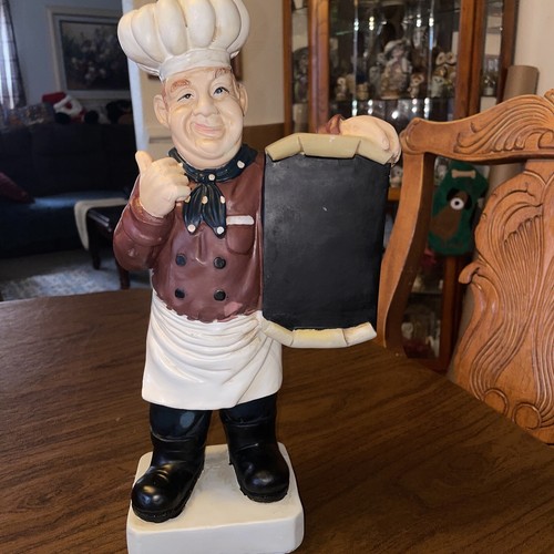 Kitchen decor chef figurine - chef,