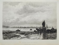 FISHING BOATS OFF WHITBY