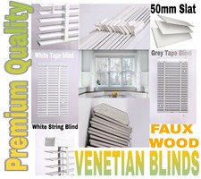 Faux wood wooden Venetian